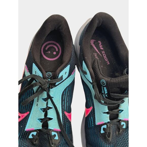 Nike Air Zoom Pegasus 40 Womens 9.5 Running SE Black Hyper Pink - Picture 11 of 14